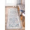 World Rug Gallery Traditional Medallion Runner Rug 2' x 7' Blue MON830BLUE2X7 - alternate 4